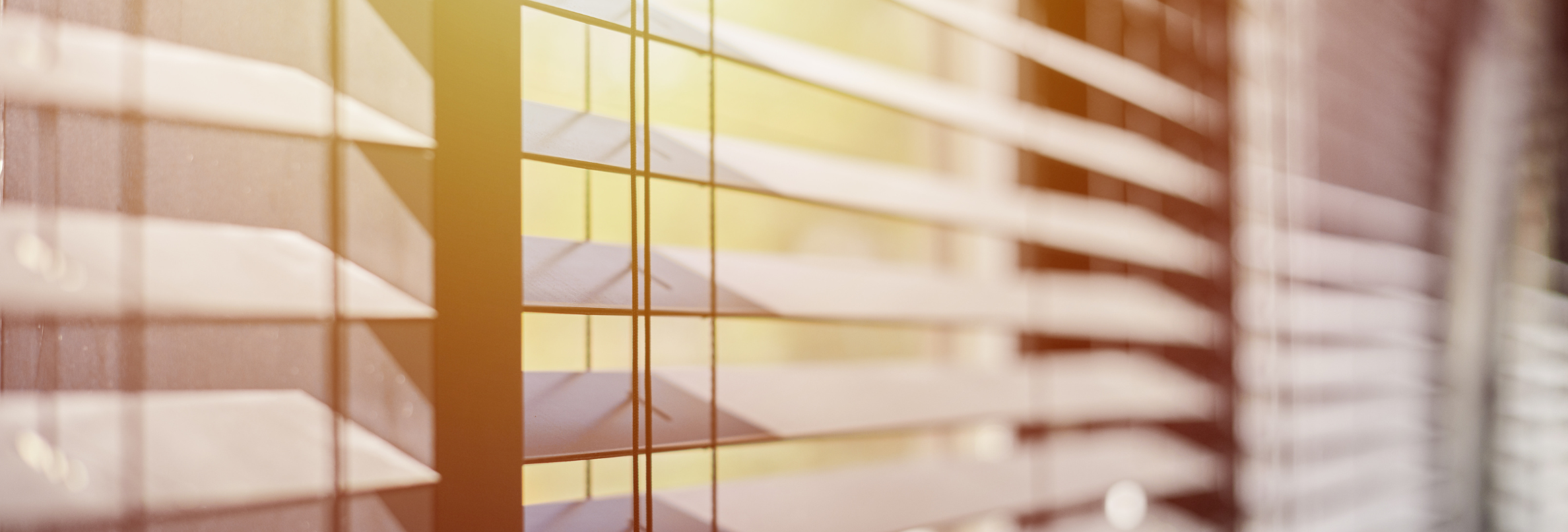 Premium blinds in modern living room